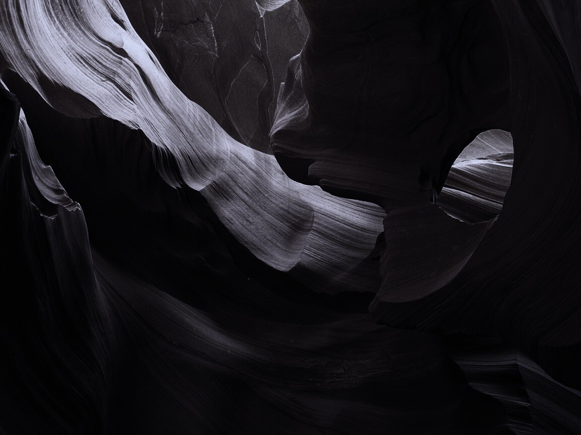 Оранжевая пещера обои