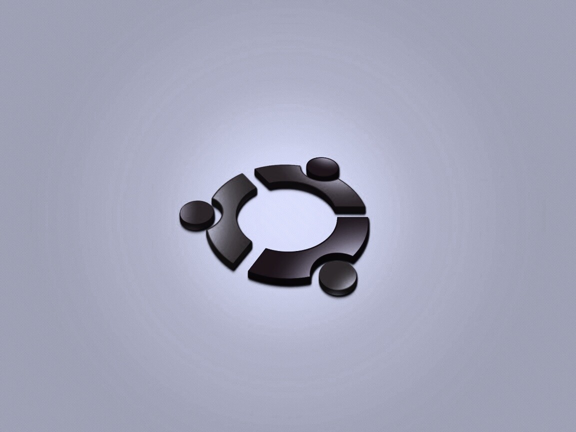 Официальный логотип Убунту обои