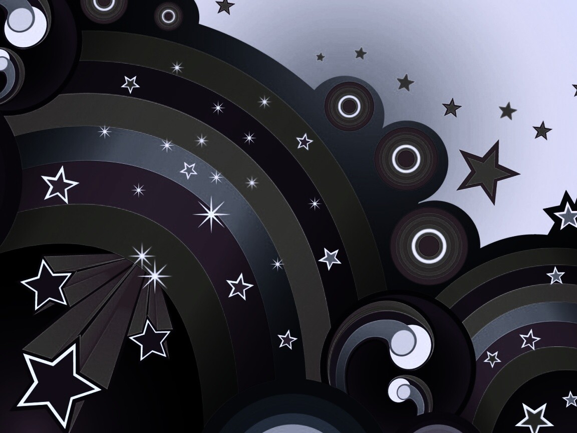 Векторные радуги обои