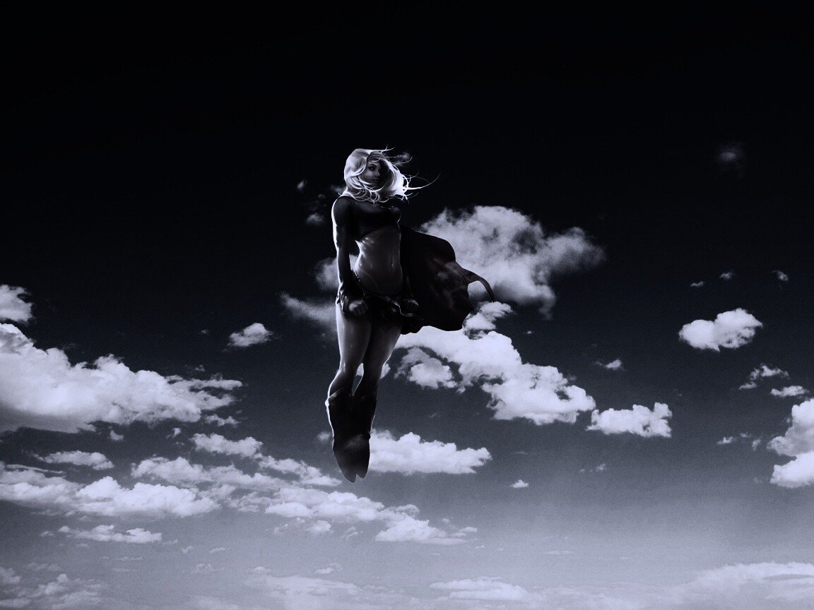 Супердевушка обои