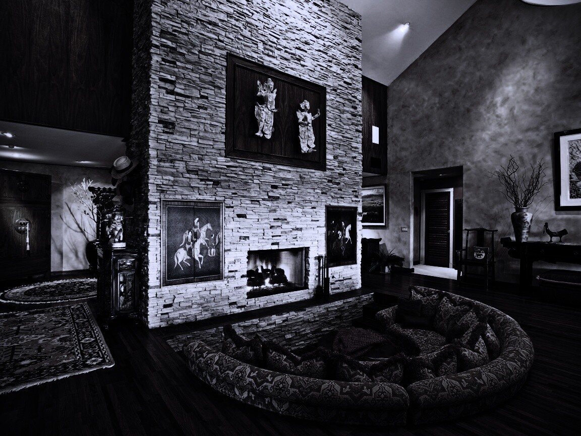 Интерьер гостинной обои