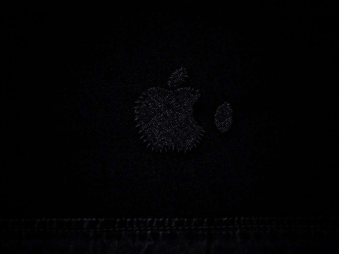 Штопанный Apple обои