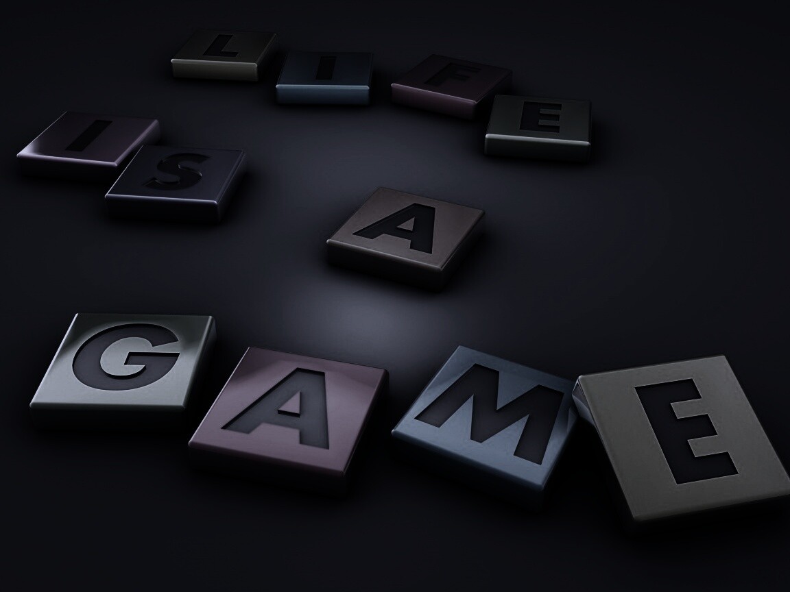 Жизнь - игра обои