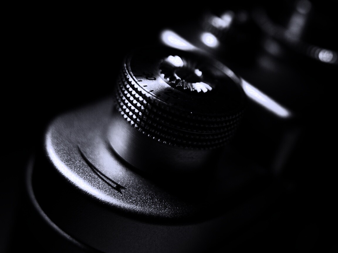 Макро фото переключателя на фотоаппарате обои