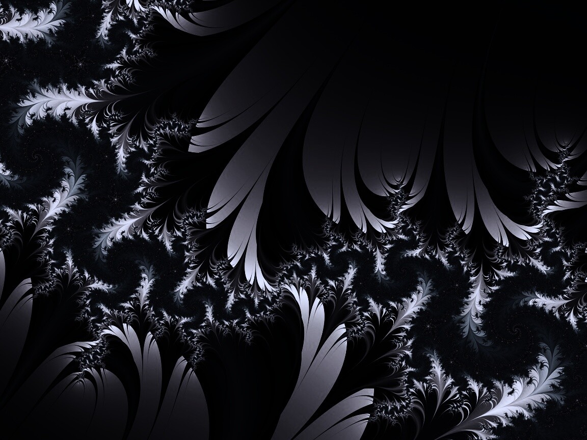 Цветной фрактал обои