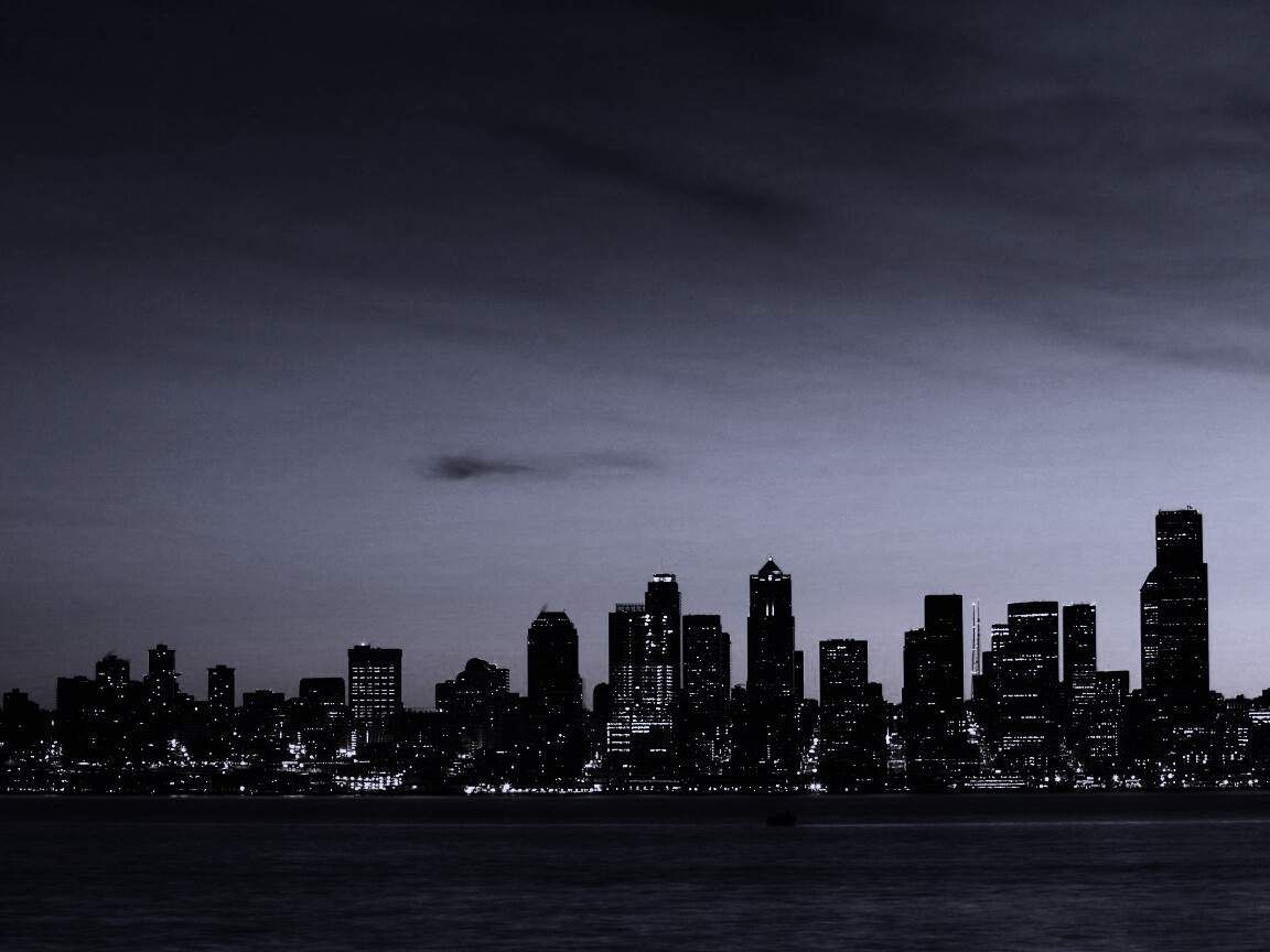 Пейзаж Сиэтла обои