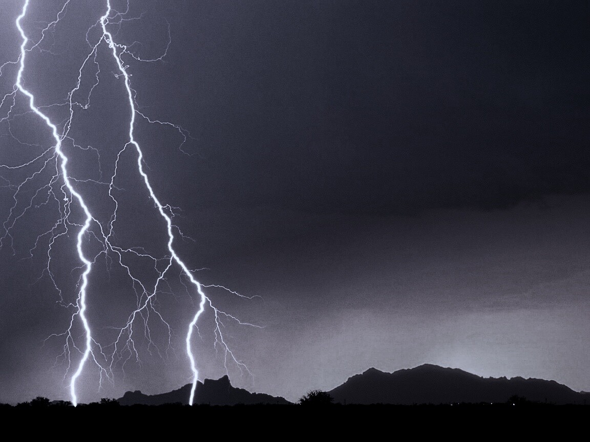 Двойная молния обои