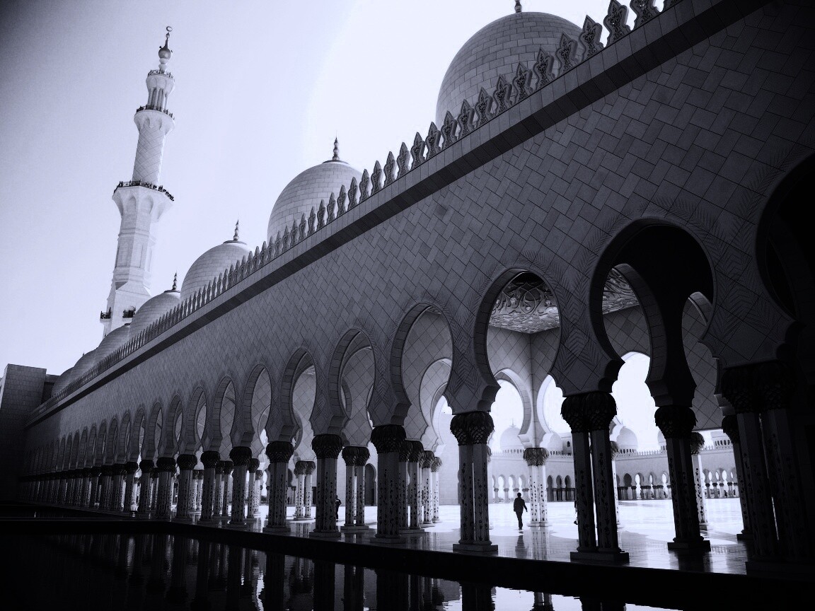 Мечеть шейха в Абу-Даби обои