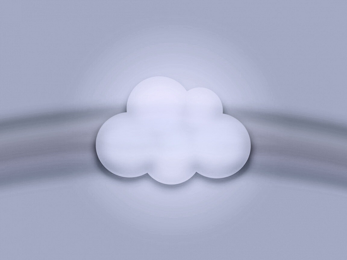 Облако за радугой обои