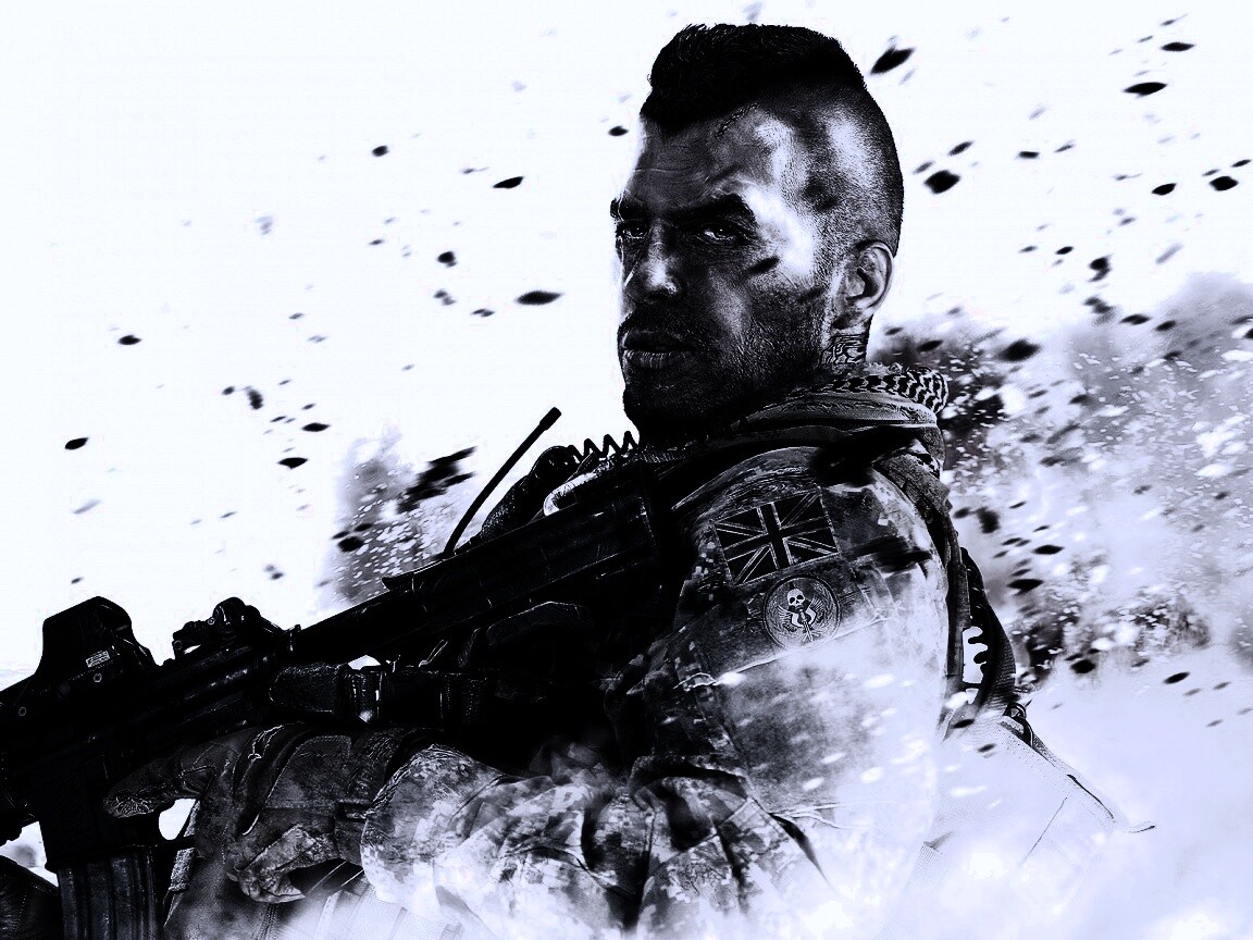 Солдат из COD Modern Warfare обои