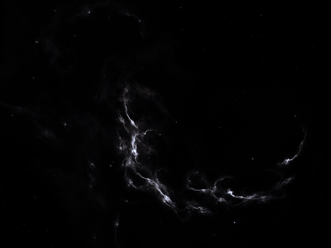 Яркая космическая туманность обои