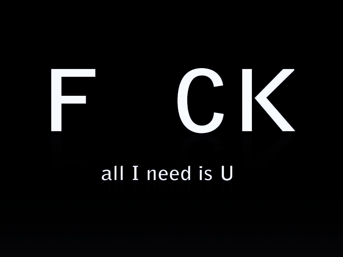 Всё что мне нужно — U обои