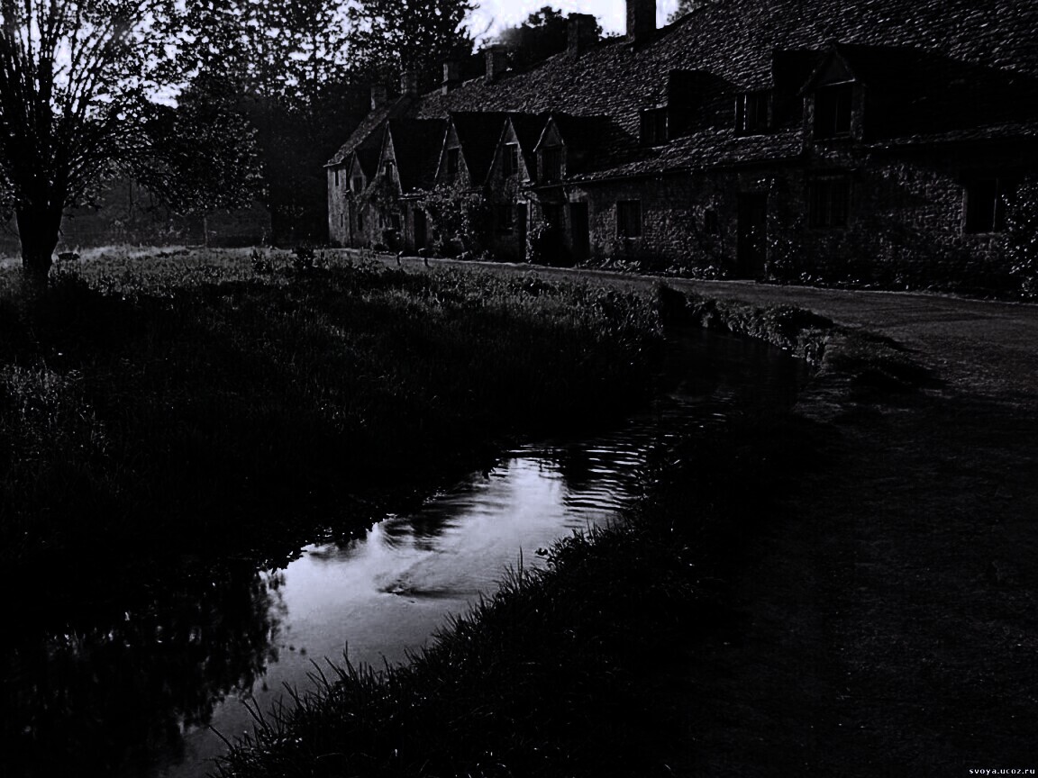 Домик в Англии обои