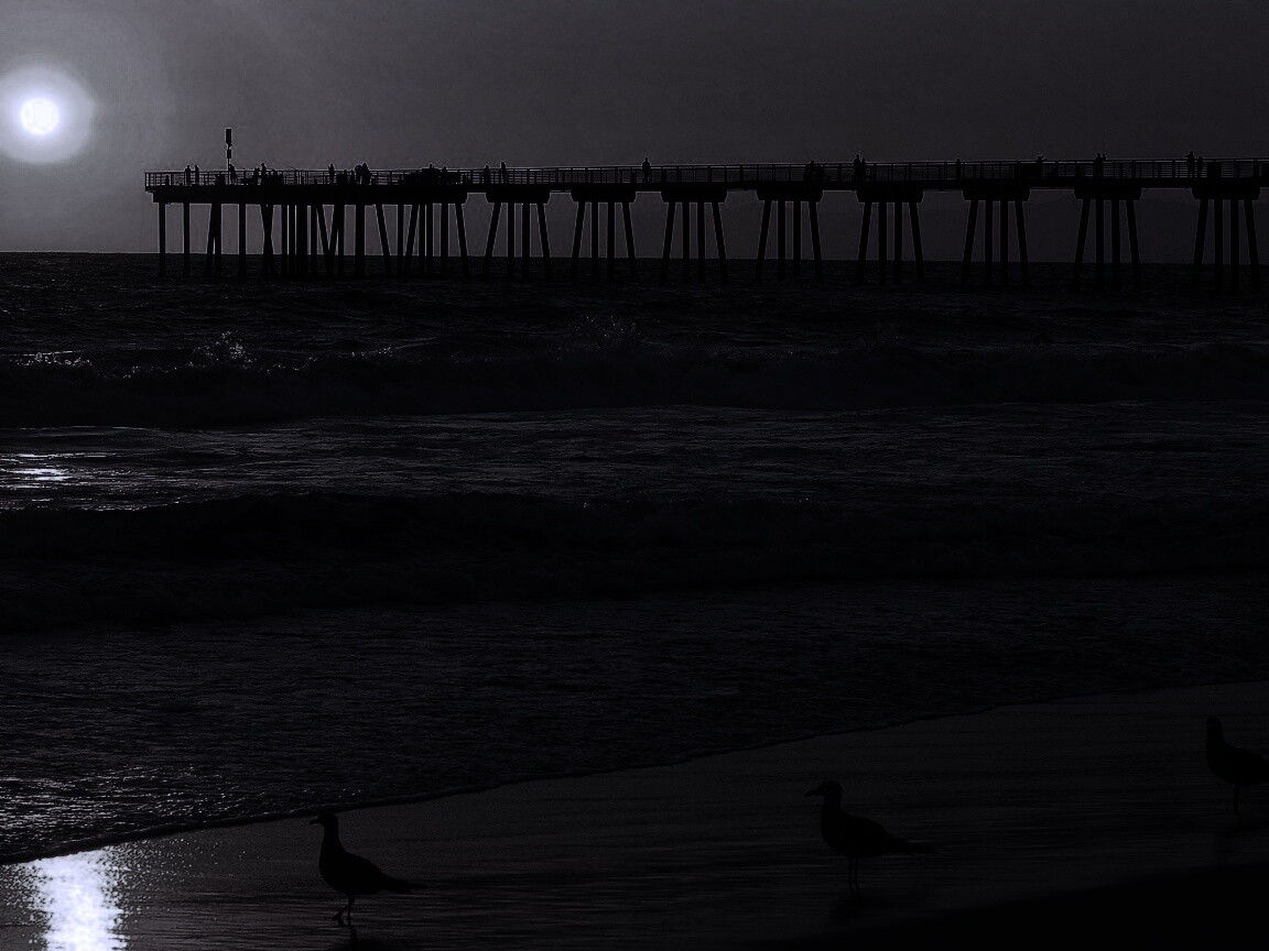 Морская терасса обои