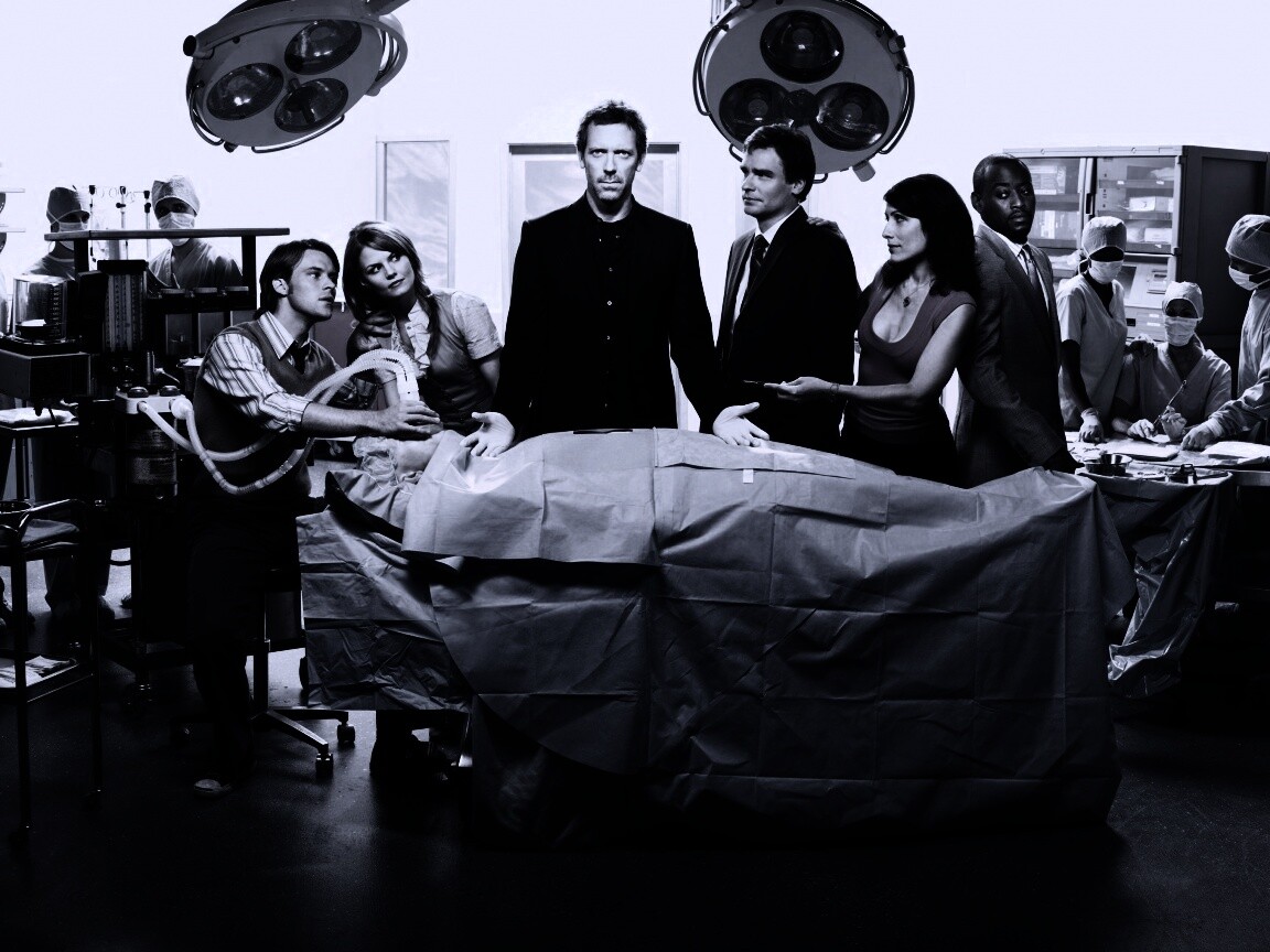 Герои сериала "Доктор Хаус" обои