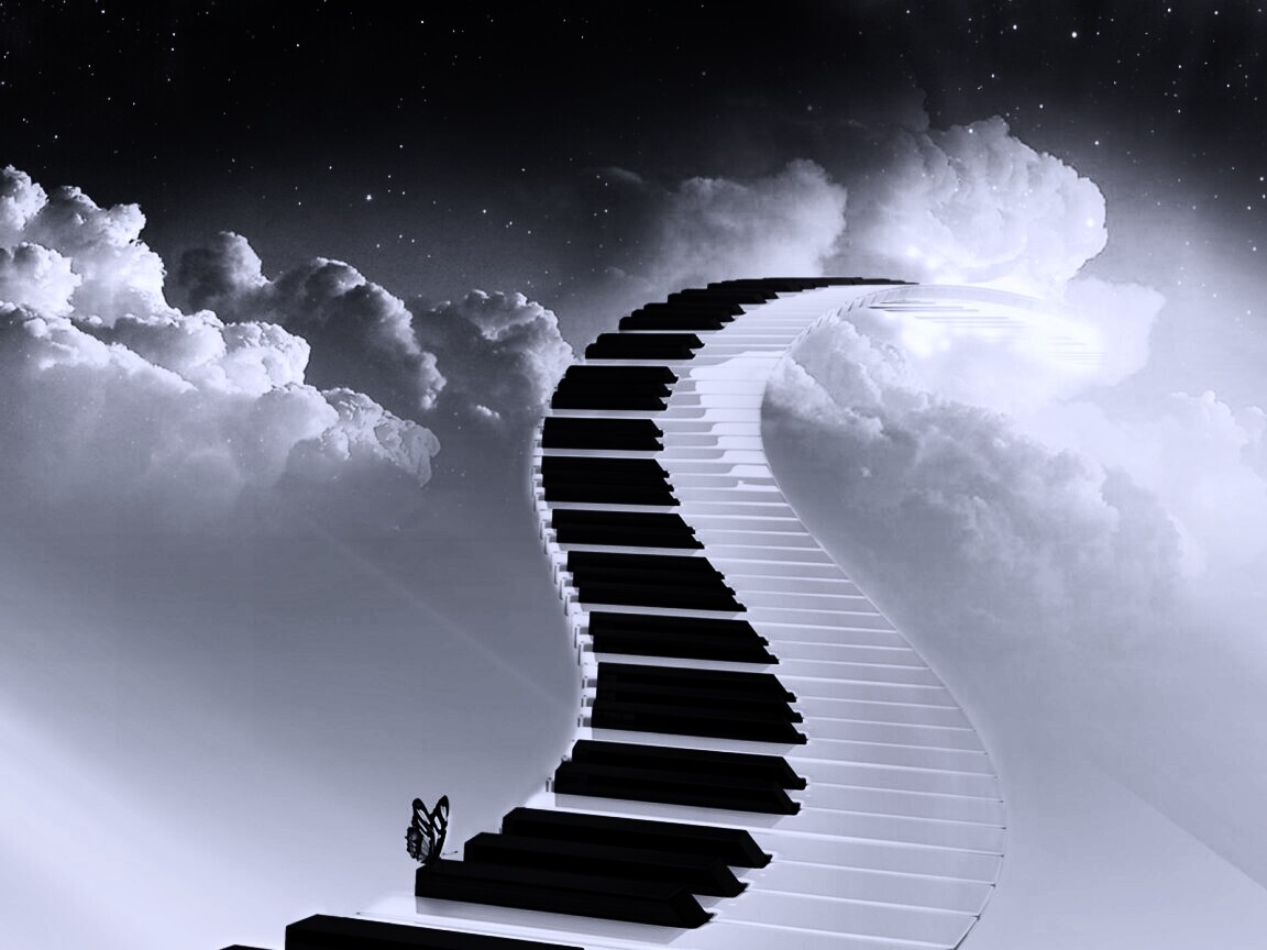 Музыка, которая ведёт нас на седьмое небо обои