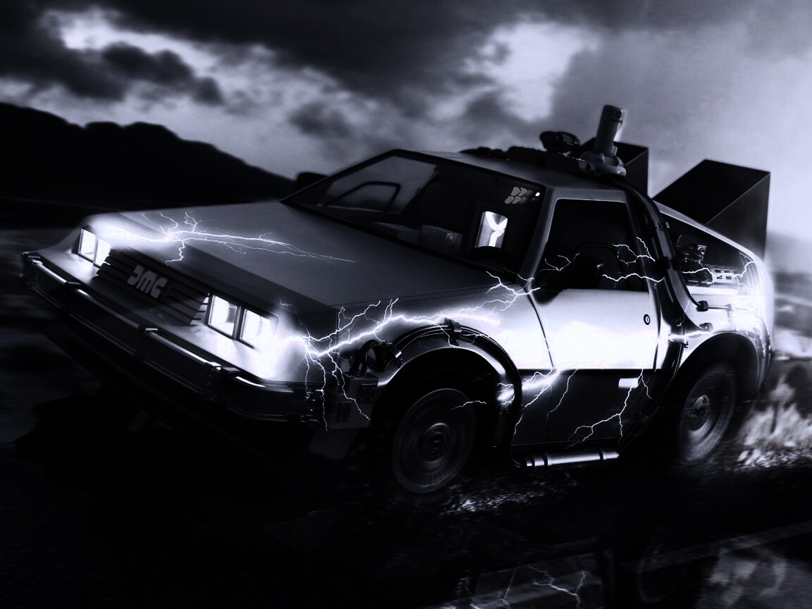 Машина времени обои