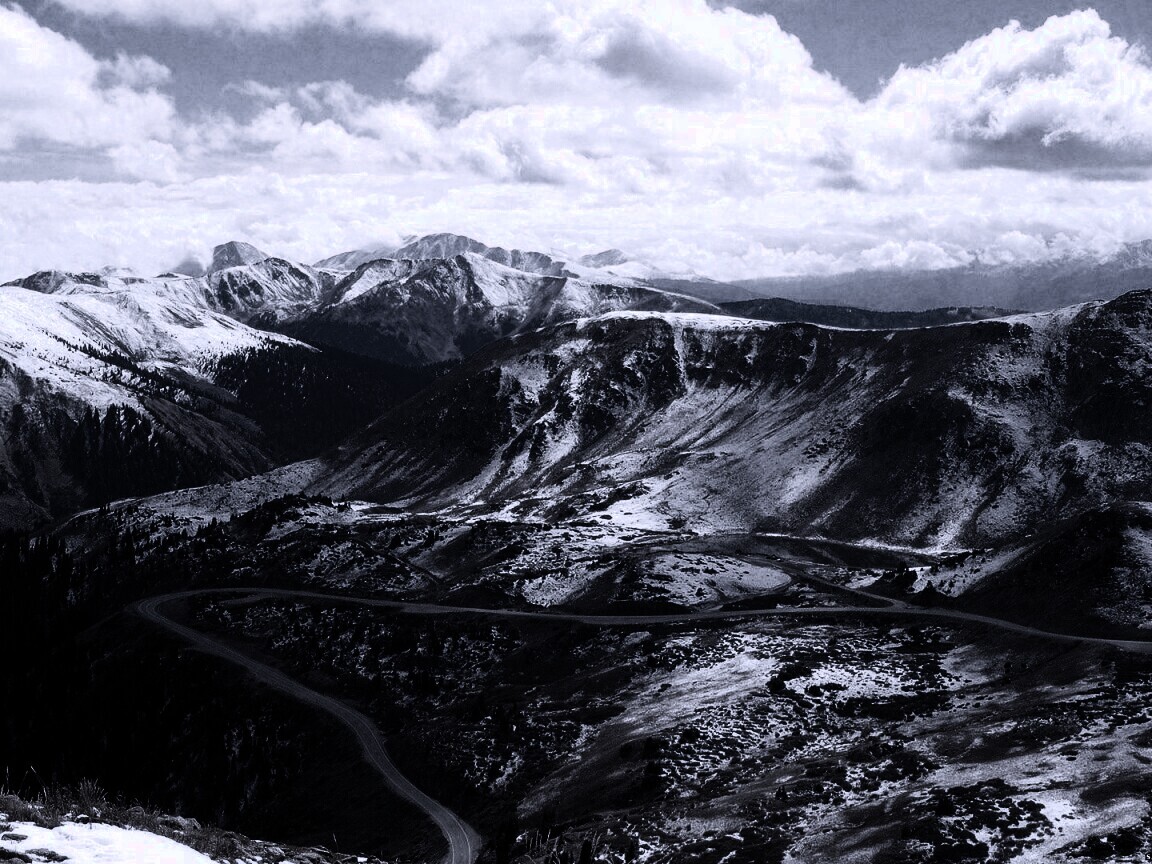 Горная дорога обои