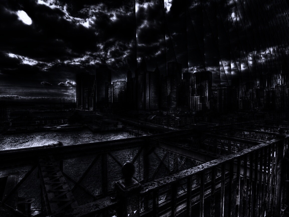 Вид с моста обои