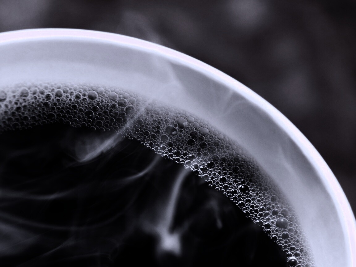 Горячий кофе обои