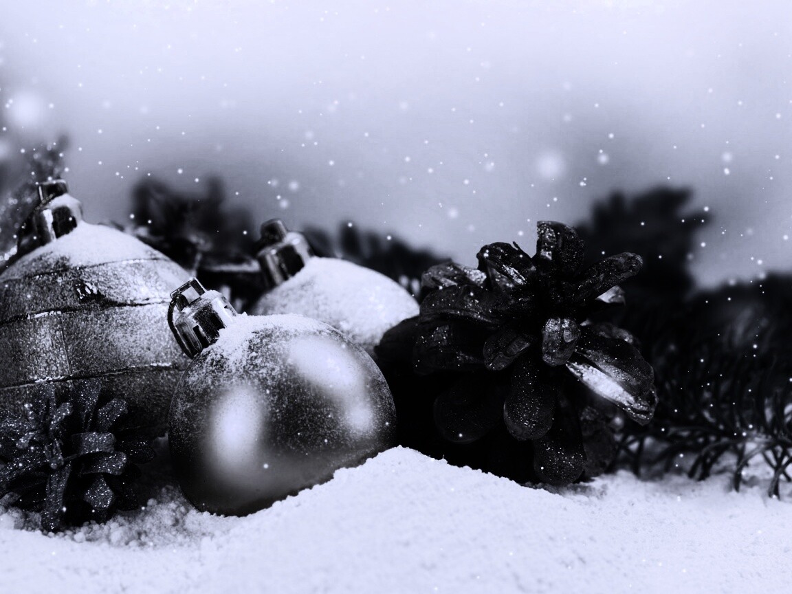 Новогодний натюрморт обои