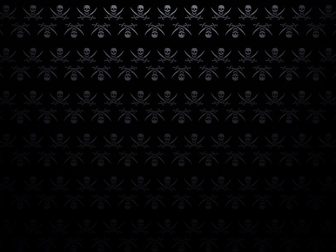 Череп и кости, пиратская тематика обои