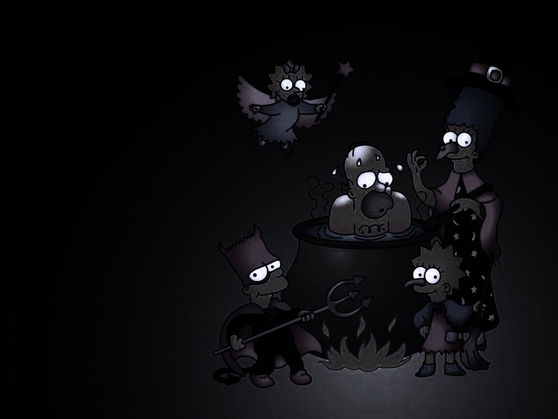 Шабаш Симпсонов обои