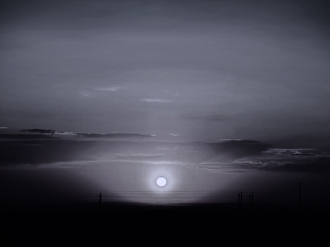 Сказочный закат обои