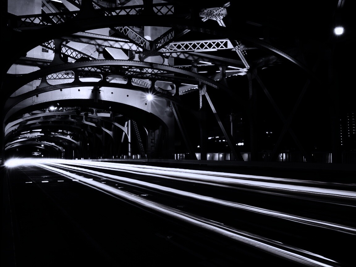 Городской мост в Сакраменто обои