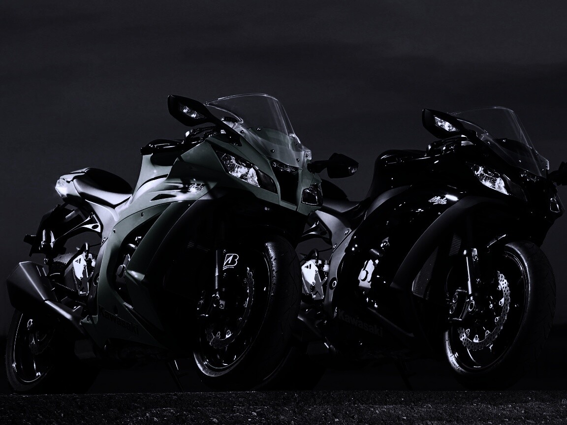 Два Кавасаки обои