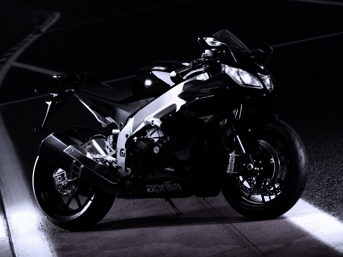 Aprilia на треке обои