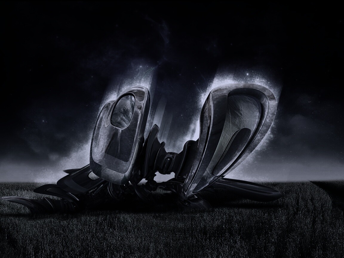 Нечто в поле обои