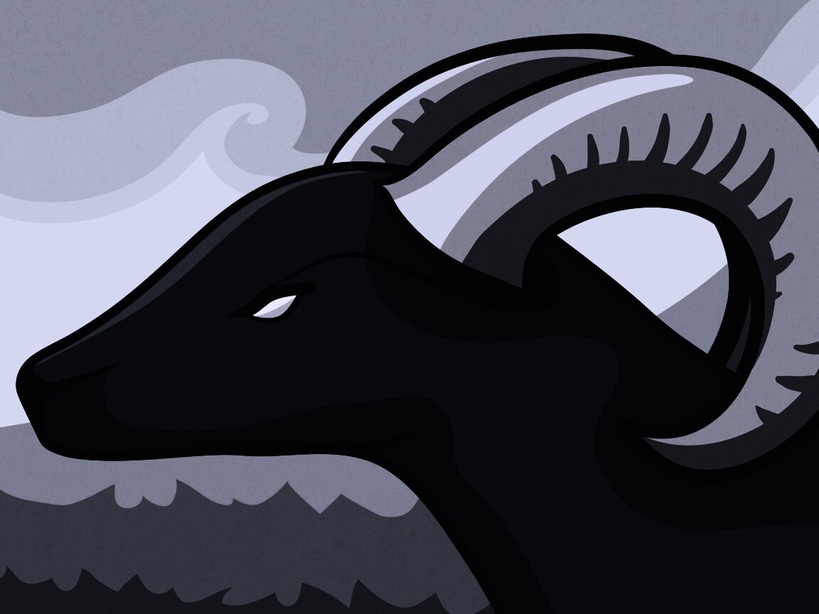 Векторный баран обои