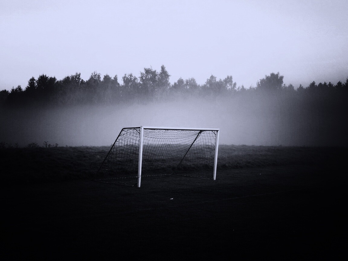 Футбольные ворота обои