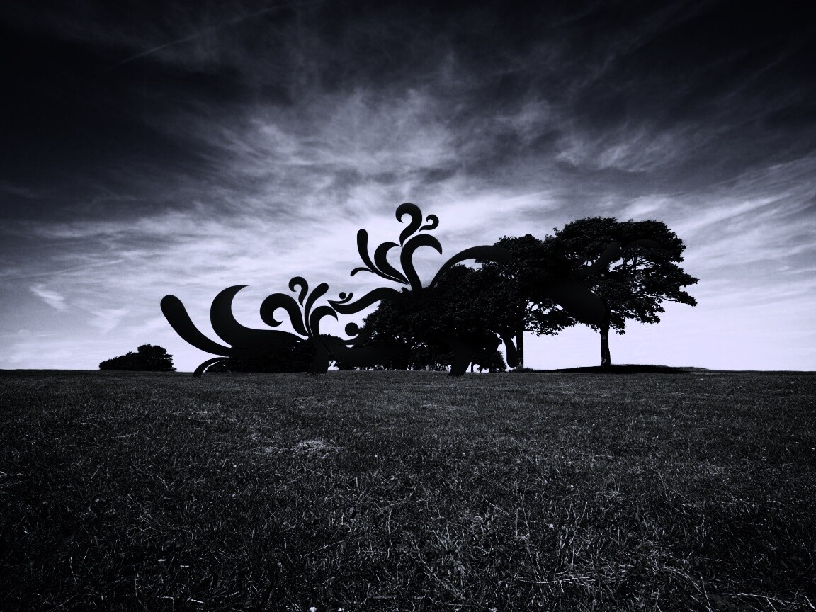 На равнине обои