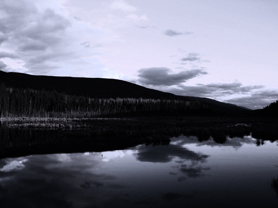 Осеннее озеро обои