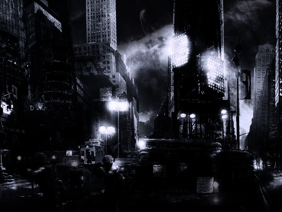 Укрепления на Таймс-сквер обои