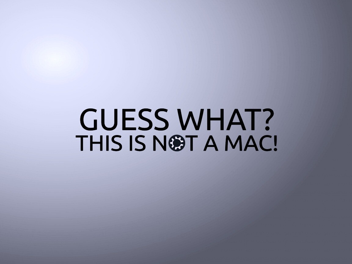 Это не мак обои