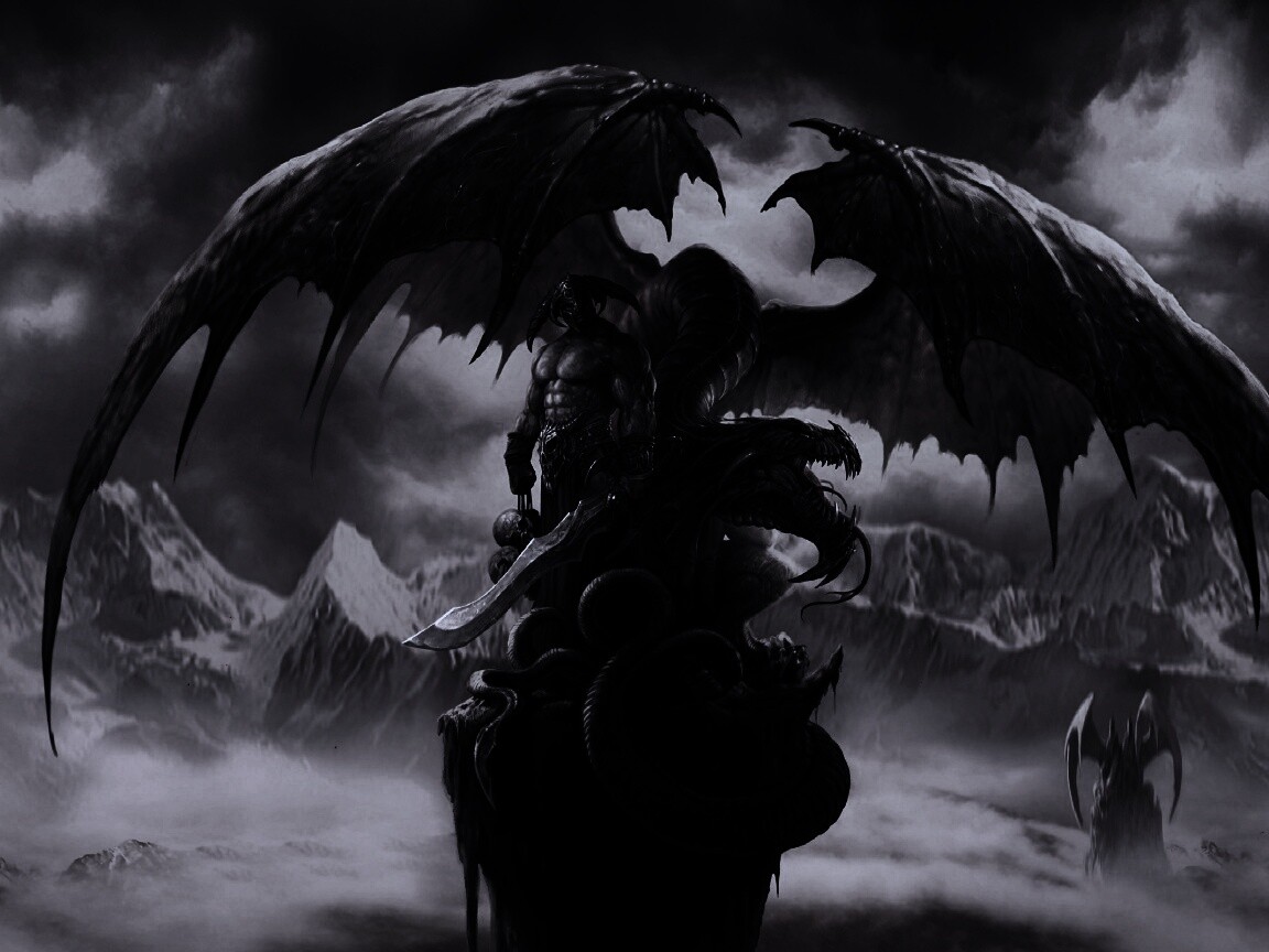 Варвар и дракон обои