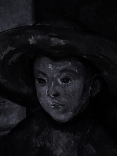 Мальчик в шляпе обои