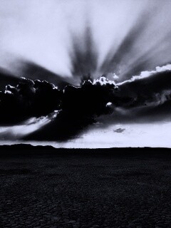 Черные облака обои