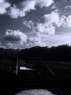 Мостик обои