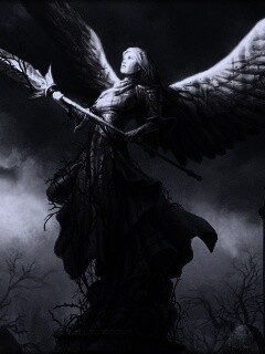 Ангел с мечом обои