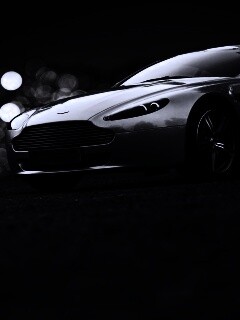 Серебряная машина обои