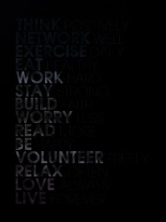 Think possitively обои