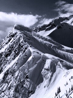 Горная гряда обои