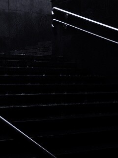 Спуск в подземный переход обои