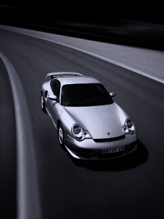 Порше на треке обои