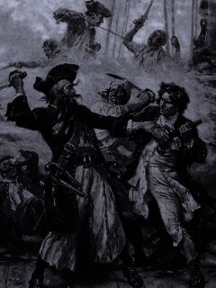 Бой с пиратами обои