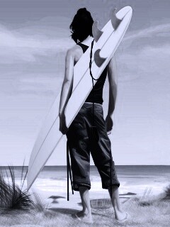 В ожидании волны обои